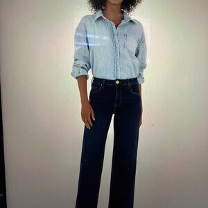 NWT Kut from the Kloth High Rise, Wide leg Jeans Size 14